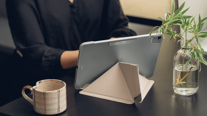 Чехол трансформер Moshi VersaCover Case with Folding Cover Savanna Beige for iPad Pro 11" (4th-1st Gen) (99MO231602) - изображение 14
