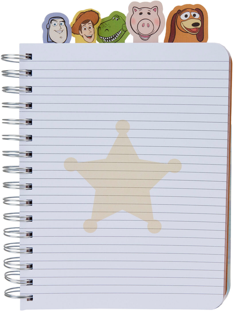 Блокнот Loungefly Disney Pixar Toy Story в лінію 17 x 21 см Синій (671803508088) - зображення 8