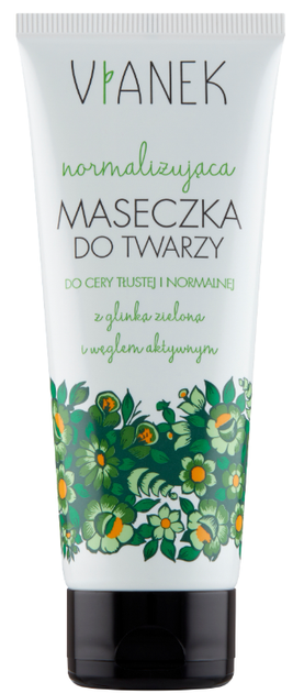 Maseczka do twarzy Vianek normalizujaca 75 ml (5902249016123) - obraz 1