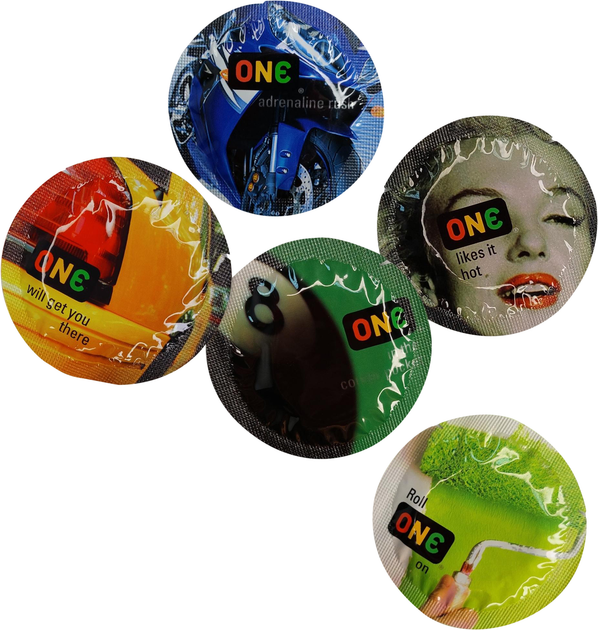 Презервативы One Color Sensations Разноцветные 5 шт (ROZ6400229459 ...