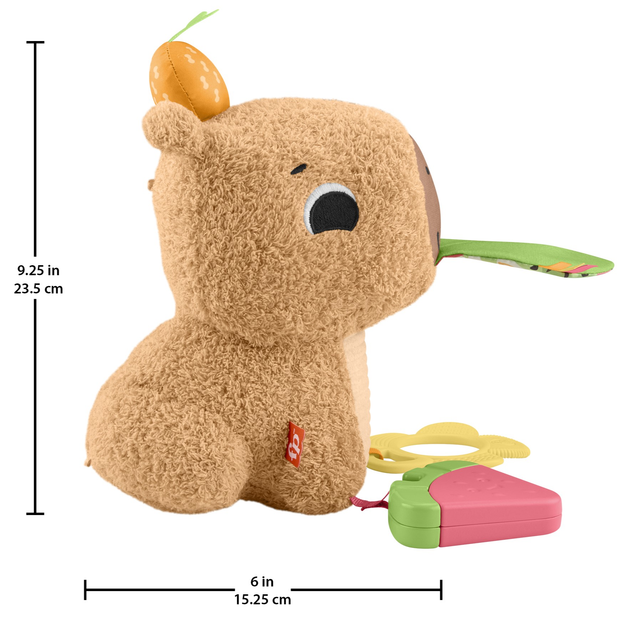 Іграшка для немовлят Fisher-Price Капібара HYR54 (0194735254262) - зображення 7