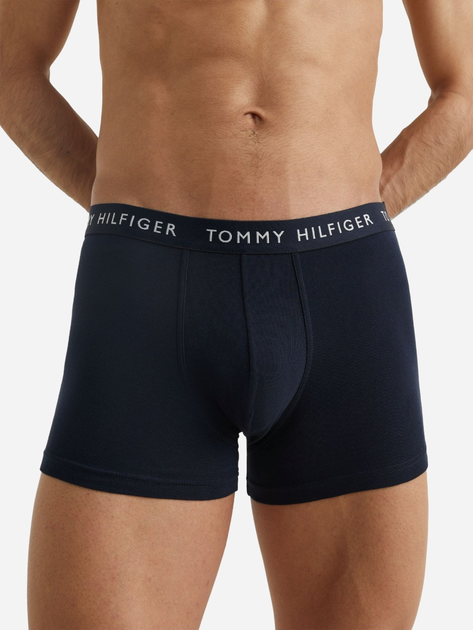 Набір трусів-боксерів чоловічих бавовняних Tommy Hilfiger UM0UM023240X0 M 3 шт Темно-синій (8720643773834) - зображення 2