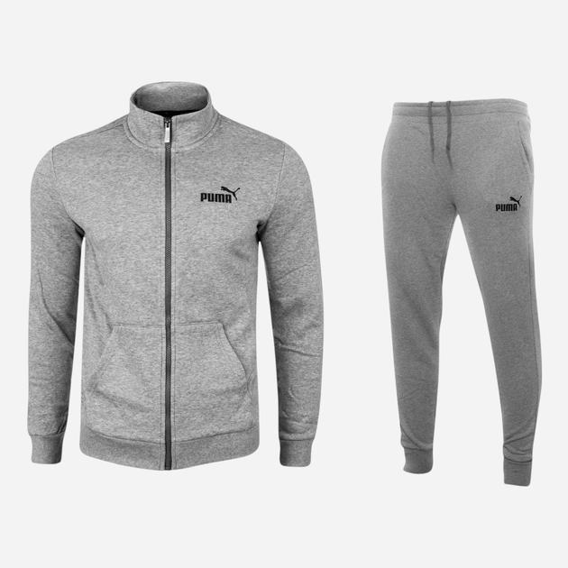 Спортивний костюм чоловічий Puma 586694-586714-03 L Сірий (5905475632204) - зображення 1