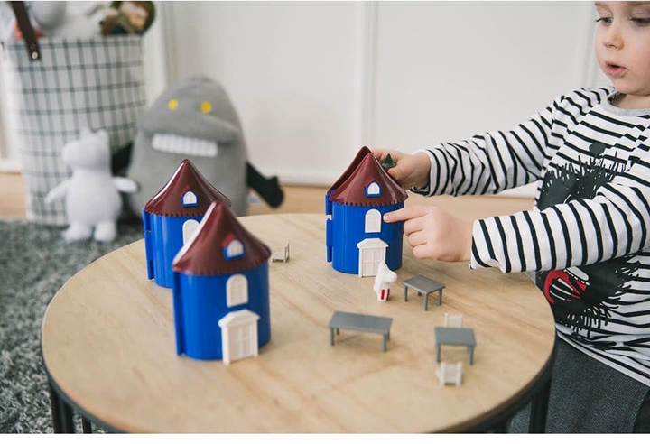 Zestaw zabawek Muminki Mini Moominhouse Mała Mi (6416550984402) - obraz 3