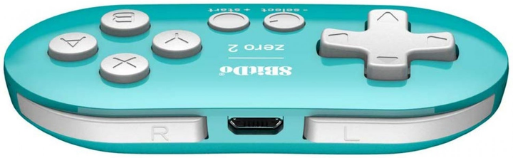 Бездротовий геймпад 8BitDo Zero 2 Bluetooth Gamepad Turquoise (RET00222) - зображення 4
