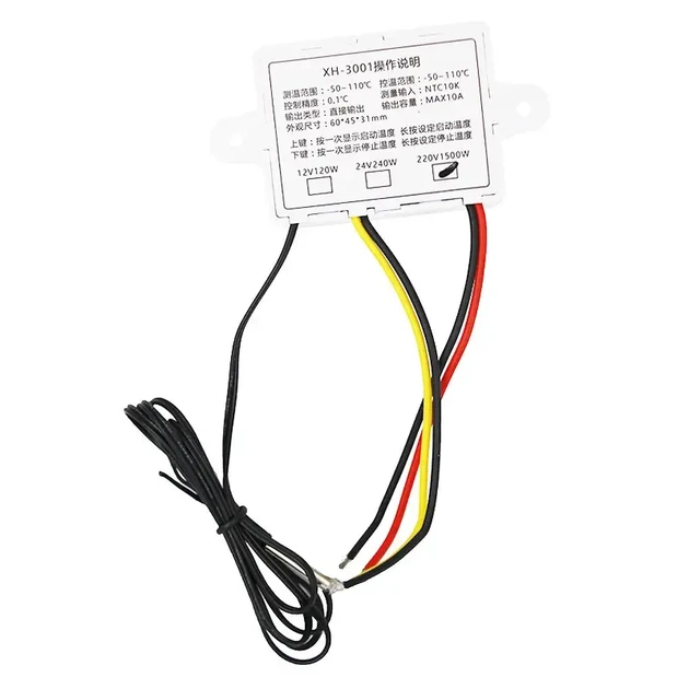 Терморегулятор W3001-220V - изображение 2