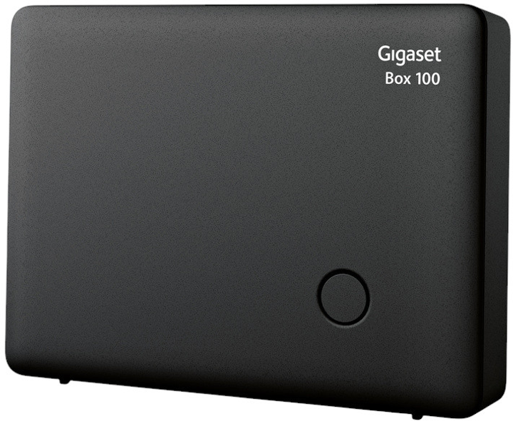 Standardowa baza telefoniczna DECT Gigaset Box 100 Black (S30852-H2818-B101) - obraz 3