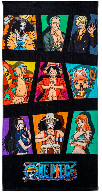 Ręcznik plażowy Cerda One Piece z Bawełny 70 x 140 cm (8445484396720) - obraz 1