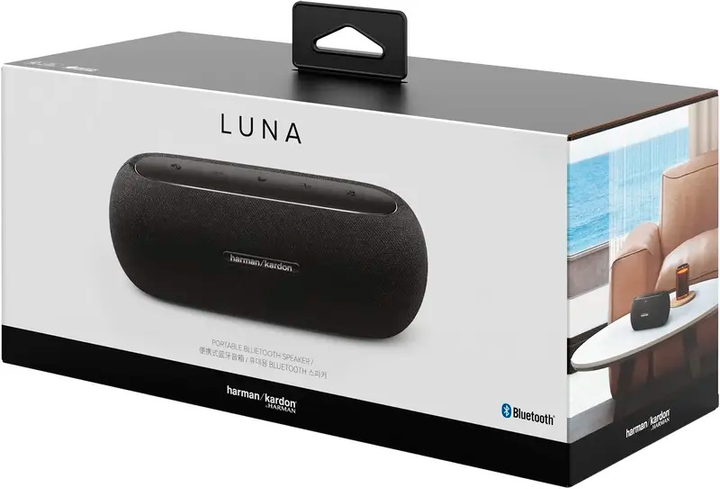 Głośnik przenośny Harman/Kardon Luna Black (HKLUNABLKEU) - obraz 12