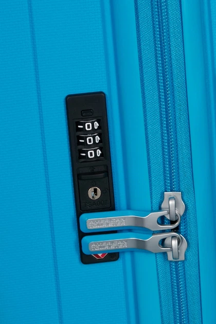 Чемодан 55 См American Tourister REJOY AZURE BLUE 55x40x20 MH3*31001 - изображение 9