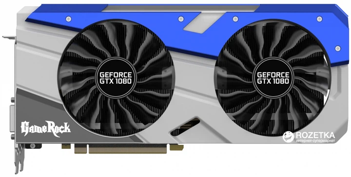 Видеокарта Palit PCI-Ex GeForce GTX 1080 GameRock Premium Edition