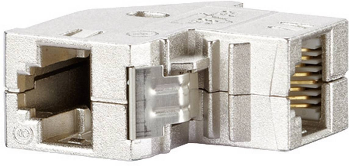 Moduł E-DAT Metz Connect Coupler 8(8) 180° Cat.6 (1309A0-I) - obraz 2