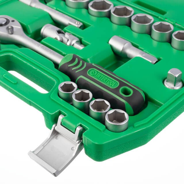 Набор инструментов 21 ед., 1/2" INTERTOOL ET-6021SP - изображение 5