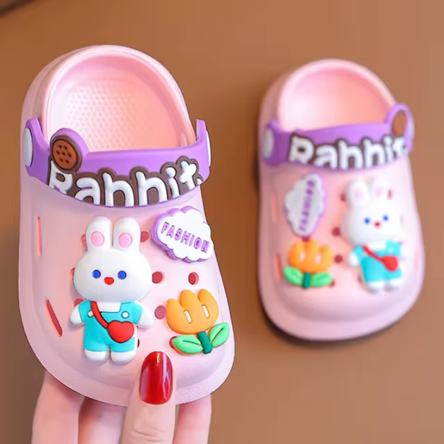 Дитячі сабо Pink Rabbit, 18 (17.5 см) - Фото 2 Дитячі сабо Pink Rabbit, 18 (17.5 см) - зображення 2