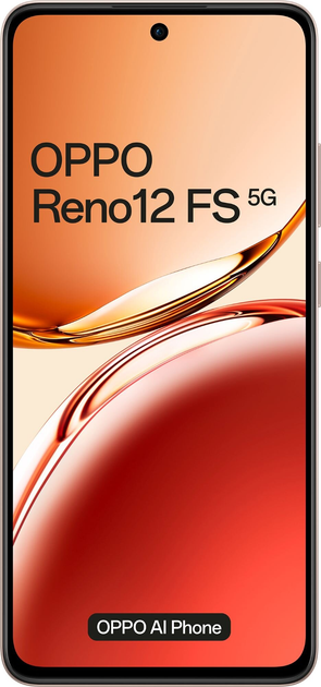 Smartfon Oppo Reno 12 FS 5G 12/512GB Amber Orange (6932169349727) - obraz 3