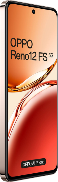 Smartfon Oppo Reno 12 FS 5G 12/512GB Amber Orange (6932169349727) - obraz 4