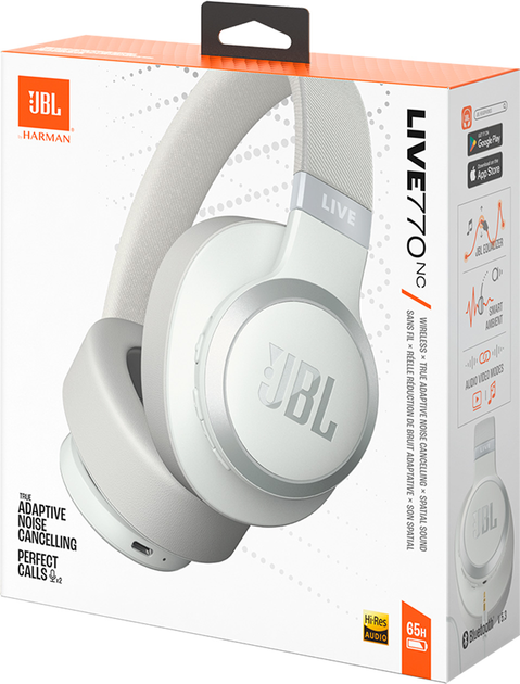 Słuchawki JBL Live 770NC White (JBLLIVE770NCWHT) - obraz 12