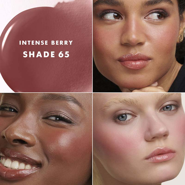 Жидкие румяна-тинт Giorgio Armani Luminous Silk Cheek Tint Blush 65 Intense Berry 12ml - изображение 5