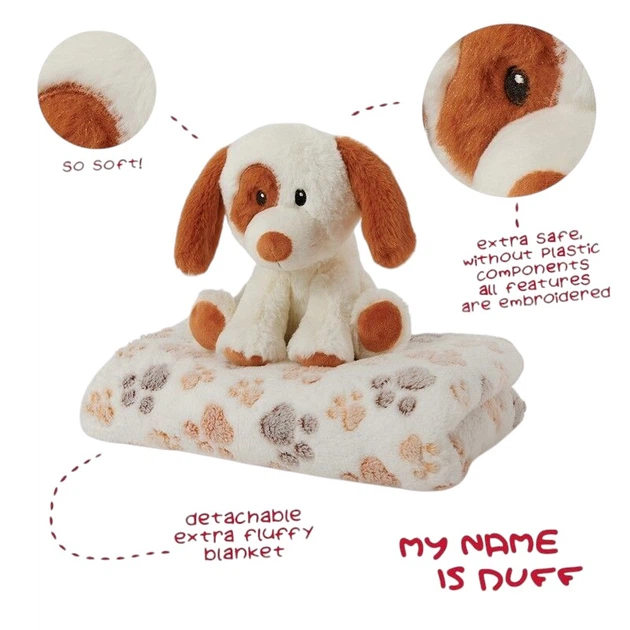 Ковдра Perletti Duff Dog з плюшевою іграшкою 120 x 80 см (8015831130675) - зображення 3