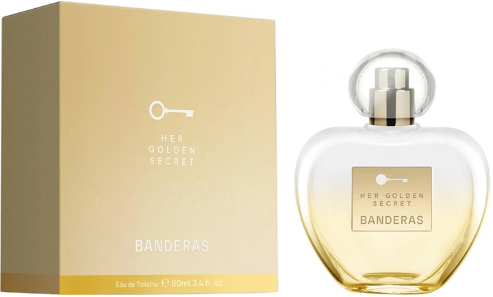 Woda toaletowa damska Antonio Banderas Golden Secret 80 ml (8411061081006) - obraz 2