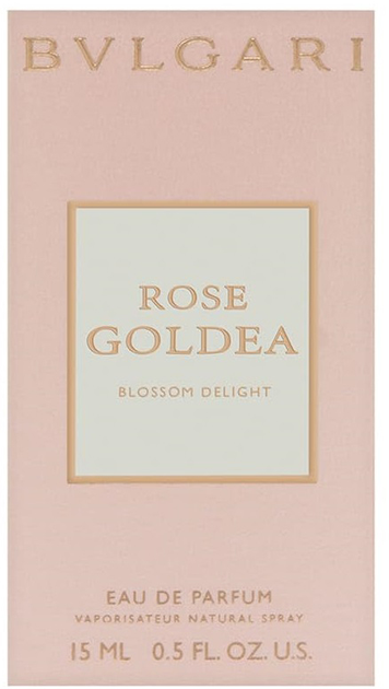 Парфумована вода для жінок Bvlgari Rose Goldea Blossom Delight 15 мл (0783320404733) - зображення 2