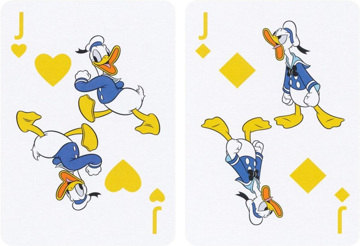 Karty do gry Bicycle Disney Classic Kaczor Donald 56 kart (073854096918) - obraz 4
