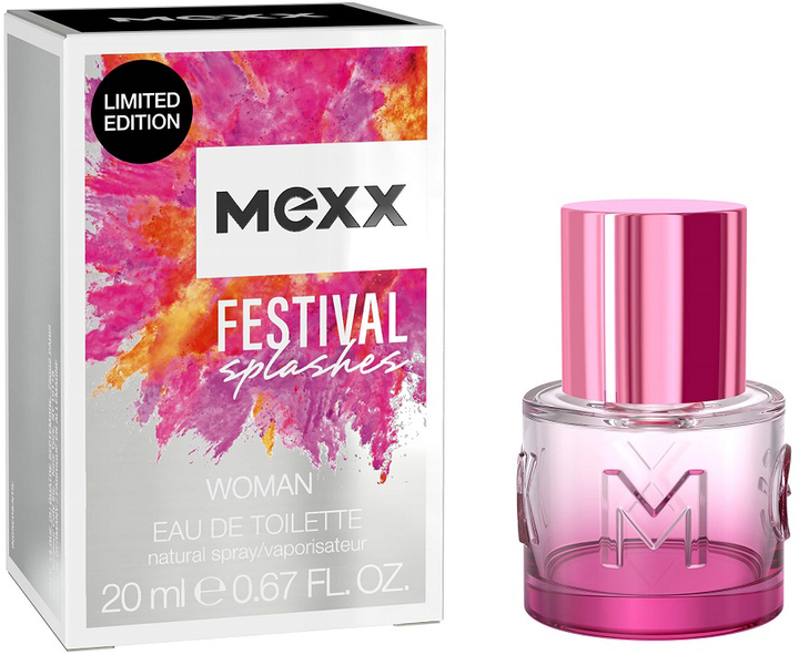 Woda toaletowa damska Mexx Festival Splashes 20 ml (3614228074889) - obraz 1