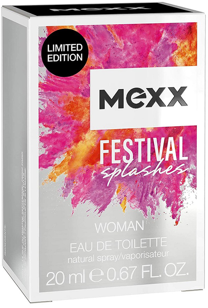 Woda toaletowa damska Mexx Festival Splashes 20 ml (3614228074889) - obraz 3