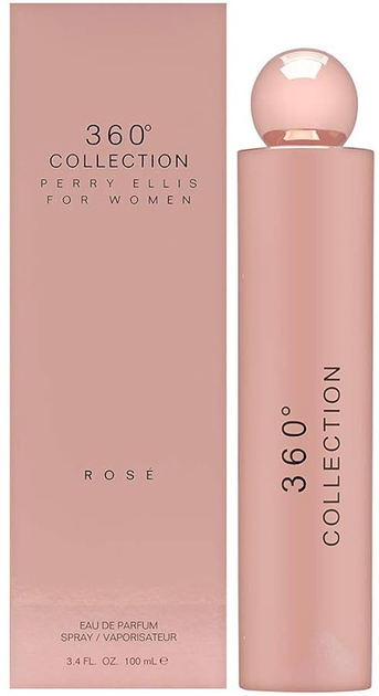 Парфумована вода для жінок Perry Ellis 360° Collection Rose 100 мл (0844061009462) - зображення 2