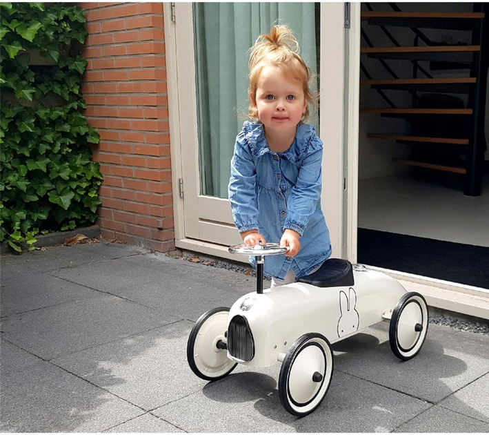 Jeździk Rubo Toys Nijntje Miffy Rétro Marcheur Biało-czarny (8712051122540) - obraz 8