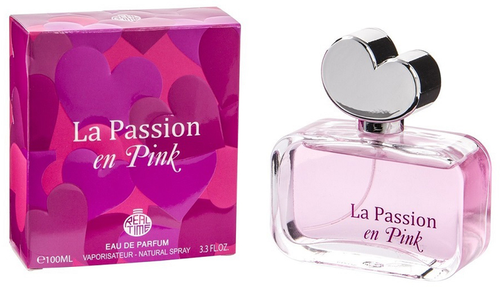 Woda perfumowana damska Real Time La Passion En Pink 100 ml (8715658360032) - obraz 1