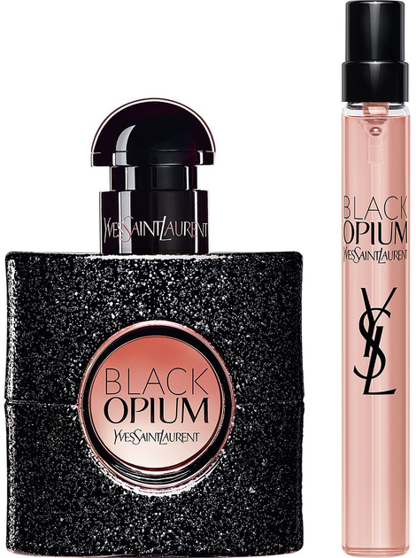 Жіночий набір Yves Saint Laurent Black Opium Парфумована вода 30 мл + Парфумована вода 10 мл (3614274121223) - зображення 2