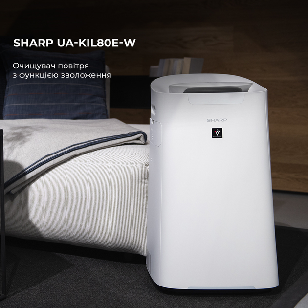 Воздухоочиститель SHARP UA-KIL80E-W - изображение 2