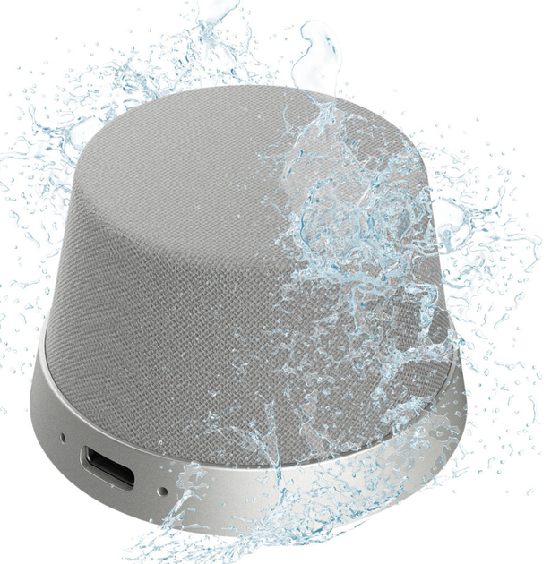 Przenośny głośnik 4smarts SoundForce MagSafe Silver/Grey (4252011907441) - obraz 3