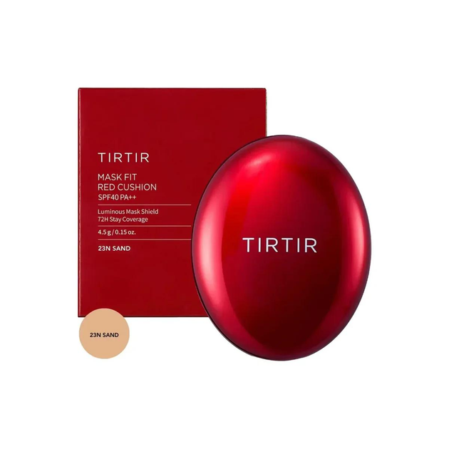 Тональный кушон TirTir Mask Fit Red Cushion 23N Sand с нейтральным ...