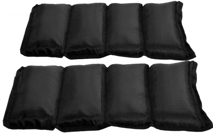 Обтяжувачі для рук Gorilla Sports 2 x 3.5 кг Black (4250663101408) - зображення 3