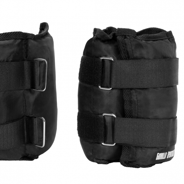 Обтяжувачі для рук Gorilla Sports 2 x 3.5 кг Black (4250663101408) - зображення 5