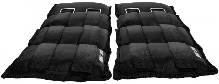 Obciążniki na ręce Gorilla Sports 2 x 5 kg Black (4250663101415) - obraz 2