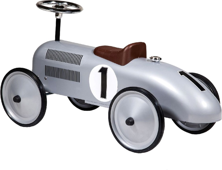 Jeździk Retro Roller Jean Srebrny (8712051206301) - obraz 3