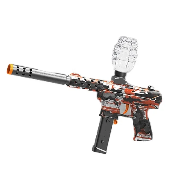 Игрушечный автомат на аккумуляторе стреляет орбизами Tec 9 Орбиган