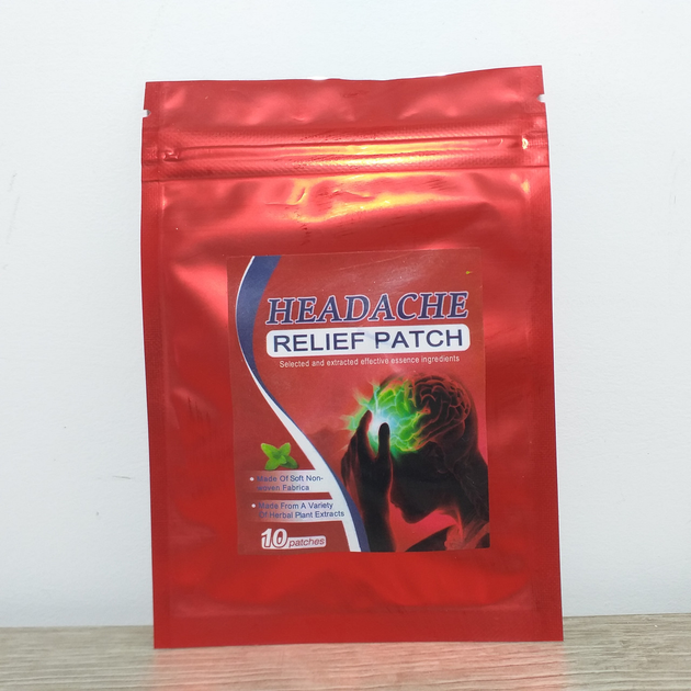 Пластир від головного болю та мігрені Headache Relief Patch 10 шт/уп (X-797) - зображення 2