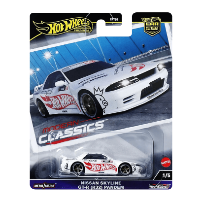Машинка Premium Hot Wheels Nissan Skyline GT-R (R32) Pandem Modern