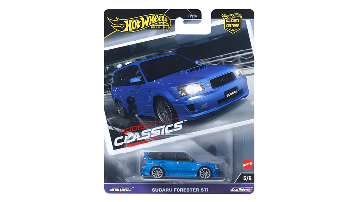 Машинка Premium Hot Wheels Subaru Forester STi Modern Classics 1