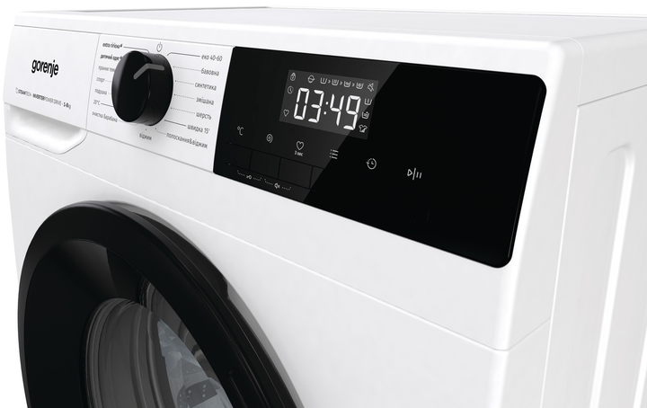Стиральная машина полногабаритная Gorenje W1NHPI84AS/UA - изображение 6