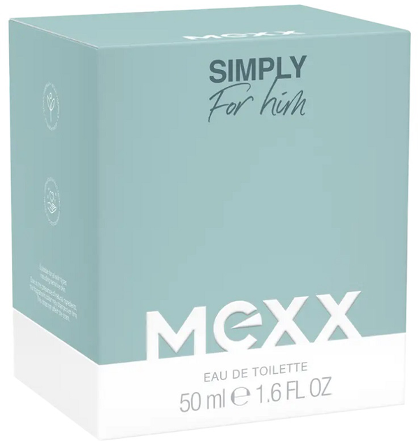 Туалетна вода для чоловіків Mexx Simply 50 мл (3616305169167) - зображення 2