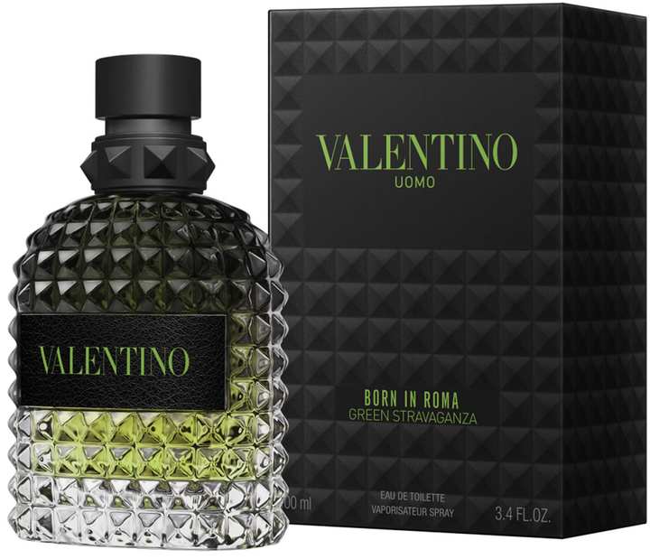 Туалетна вода для чоловіків Valentino Uomo Born in Roma Green Stravaganza 100 мл (3614274024807) - зображення 3