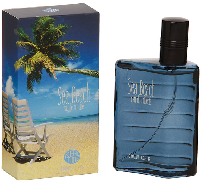 Woda toaletowa męska Real Time Sea Beach 100 ml (8715658002840) - obraz 1