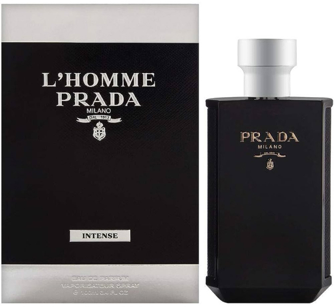 Woda perfumowana męska Prada L'Homme Intense 100 ml (8435137764730) - obraz 1