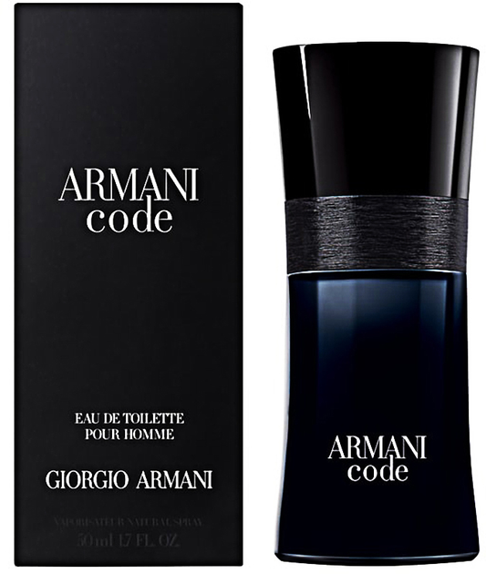 Woda toaletowa męska Giorgio Armani Code 50 ml (3360372100515) - obraz 1