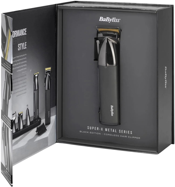 Машинка для підстригання волосся Babyliss Super-X Metal Cordless E991E (3030050175714) - зображення 7